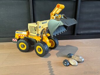 Playmobil 4038 a 4041 kolový nakladač a těžební dopravník - 8