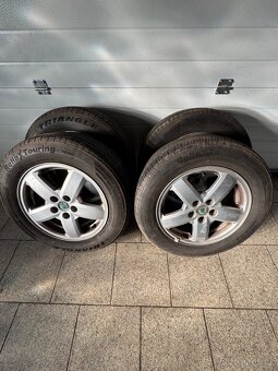 Alu kola 5x100 škoda octavia 195/65R15 - 8