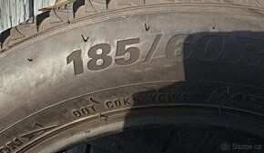 PNEU 185/60/15 88T M+S,ZIMNI,2KS,VZOREK 4,5MM - 8
