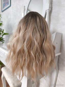 Krásná Nová -PARUKA BLOND OMBRE - 8