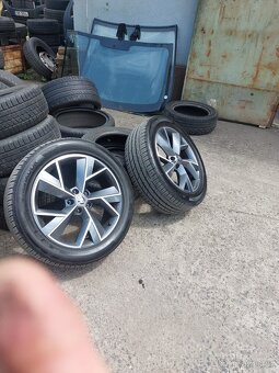 ALU kola 5x112 R19 včetně letní pneu Hankook 5mm. - 8