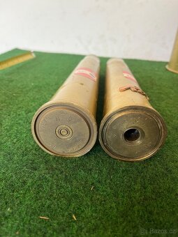 Starožitná mosadzná nabojnica - 8