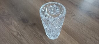 Broušené sklo vázy sada - 8