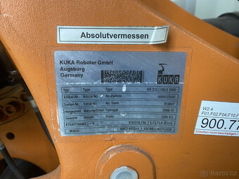 Průmyslový robot KUKA KR210 L150-2 s řídicí jednotkou KRC2 E - 8