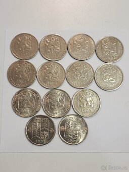 .Mince 5,10,20,50, halierov - 8