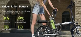 Skládací Elektrokolo 250w & 25km/h - 8