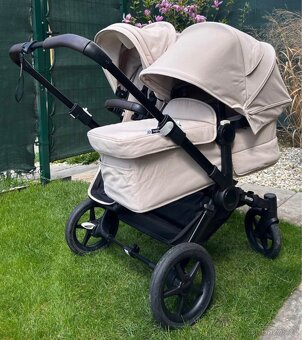 Bugaboo Donkey 5 - duo/twin, barva Desert taupe - 8