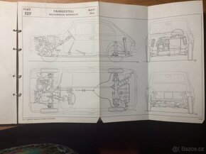 Originál servisní kniha Fiat 127 rok 1971 - 8