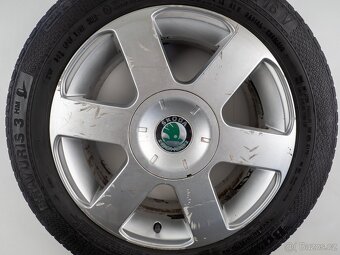 Škoda Octavia - Originání 16" alu kola - Letní pneu - 8