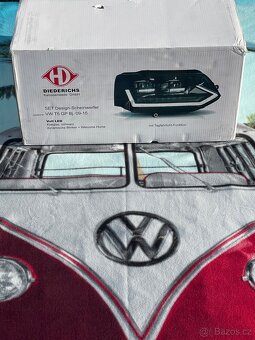 Full LED světlomety pro denní svícení VW T5 GP 09-15 E-mark - 8