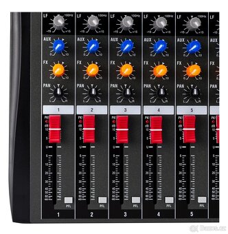 12kanálový studiový audio mixér DJ Sound Controller - 8