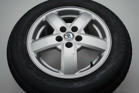 Škoda Octavia - Originání 15" alu kola - Letní pneu - 8