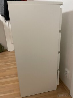 Komoda IKEA Malm bílá 80x100 cm - 8