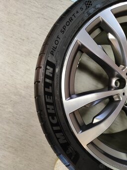 Originál disky 20" 5x120 BMW + pneu - 8