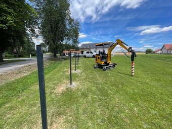 Zemní a výkopové práce s minibagrem Třeboň - České Budějovic - 8
