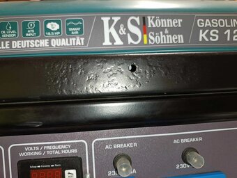 Könner & Söhnen Benzínový generátor KS 12 1E ATSR - 8