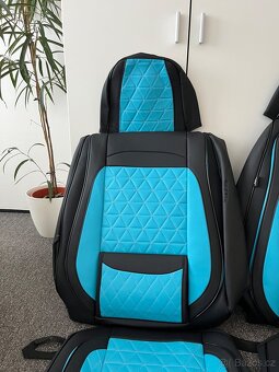 3D potah na autosedačku z kůže - 8