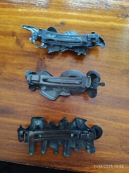 Prodam Westerove velmi unikatni spony do vlasu - kovove 3 - 8