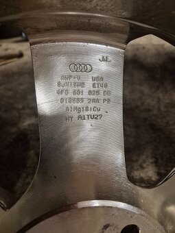 Orig.chromove alu Audi 5x112R18"Et-48 - 8