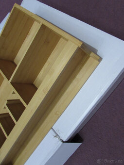 Dřevěný regál, organizér, držák, police, polička do dílny aj - 8