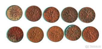 čs. oběžné mince 1946 - 1950, 60ks - 8