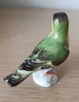Porcelánová soška kohout Meissen - 8