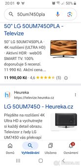Smart tv 4k lg 127cm..flix zdarma... - 8
