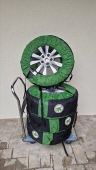 Alu kola Škoda Crystal 17" pneu Barum 205/50 R17 - 8