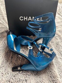 Luxusní lodičky Chanel vel 38,5 - 8