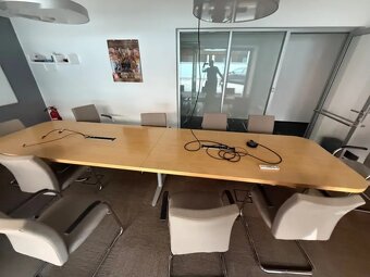 Kancelářský konferenční stůl 400×100cm 10 míst - 8