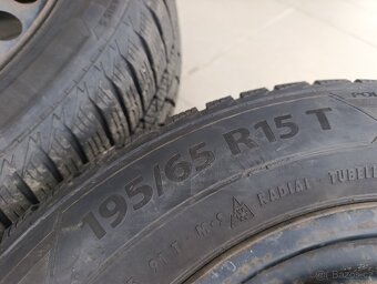 Zimni pneu+disky 5x112 R15 - 8
