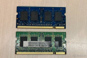 Díly z notebooku ASUS – chladič, RAM, CPU, WiFi, touchpad - 8