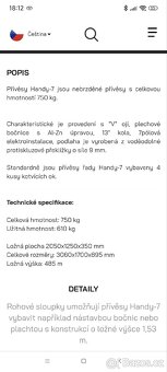 Přívěsný vozík Agados Handy 7-rezervace - 8