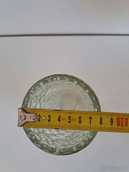 Retro váza, František Pečený, sklo Union - 8