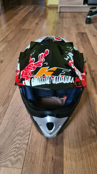Dětská motokrosová helma KXD vel. XL 53 - 54 - 8