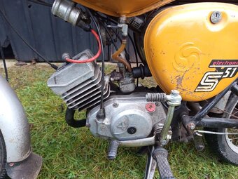 Simson S51 Electronic – 4 rychlosti, původní stav s TP - 8