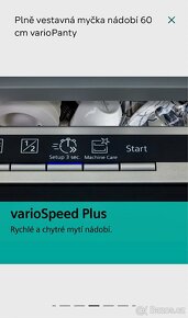 Nová myčka SIEMENS STUDIO LINE SN97T800BE-Nejvyšší model - 8