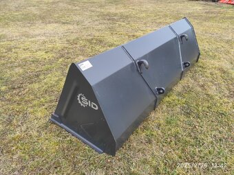 Univerzální lopata pro traktorový nakladač, šíře 240cm - 8