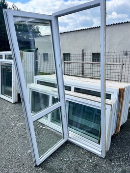 PLASTOVÉ DVEŘE BALKÓNOVÉ SALAMANDER 90x244 L+P-1490,-/ks - 8