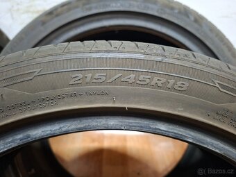 Letní pneu 215/45/18 2xHankook,2xContinental - 8