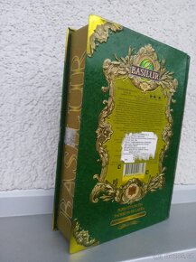 Krabičky dózy plechové kartonové od čajů - 8