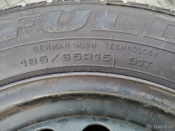 195/65/15 zimni pneu CONTINENTAL FULDA 195/65 R15 - 8