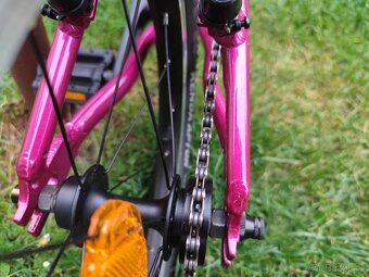 Prodám lehké dětské kolo Kubikes 16L, barva růžová - 8