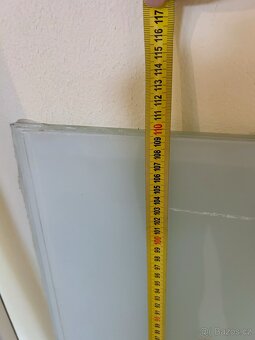 Zasklení na balkon – 3 posuvná skla + 3 matné tabule, nepošk - 8