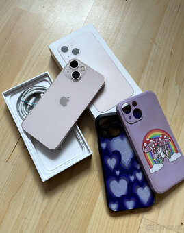 Apple Iphone 13 mini 128GB růžový / krásný stav / - 8
