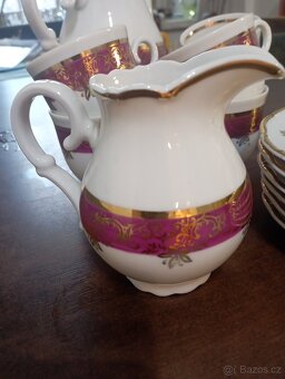 Čajová souprava zlacená - 8