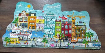 4x dětské puzzle Ravensburger, Hape, Trefl (Tlapková patrola - 8