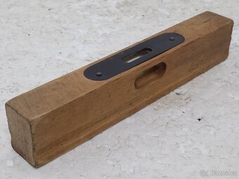 15cm Mini retro dřevěná vodováha / vodní váha - 8
