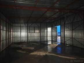 Prodám plechovou halu,garáž, sklad , přístřešek 13m krát 7m - 8