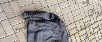 Kožená dvoudílná kombinéza Biker - 8